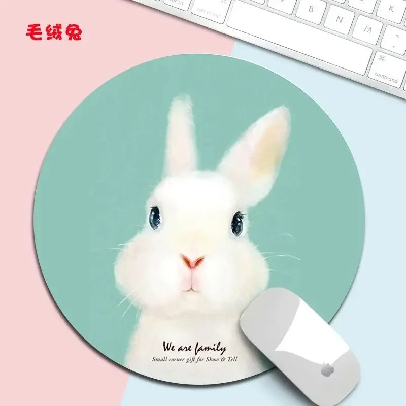 20x20cm Mouse pad small girl cartoon cute cartoon creative wristband thickened computer desk mat gaming desk kawaii mouse pad