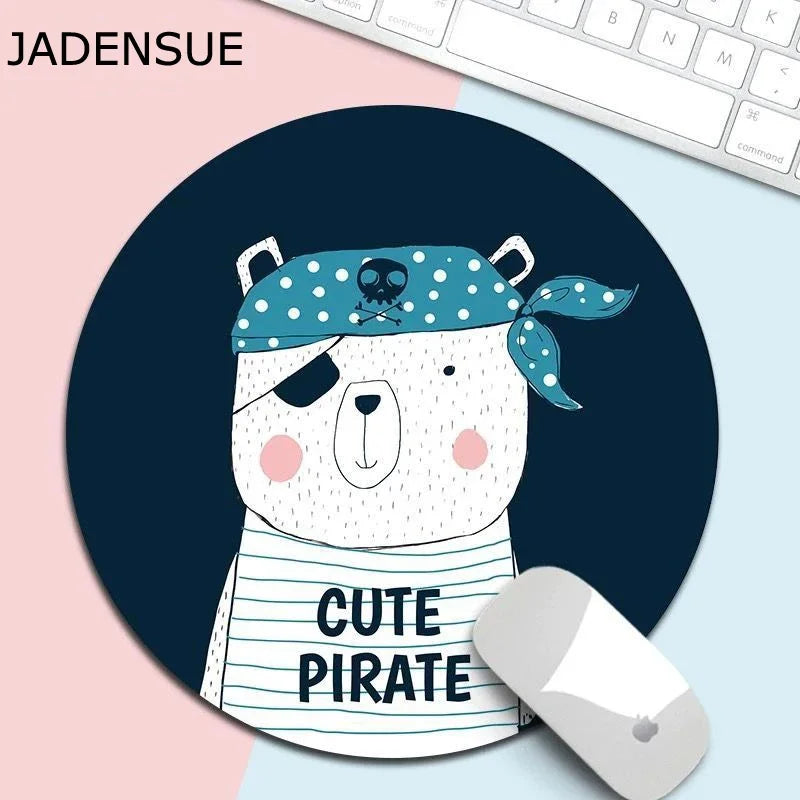 20x20cm Mouse pad small girl cartoon cute cartoon creative wristband thickened computer desk mat gaming desk kawaii mouse pad