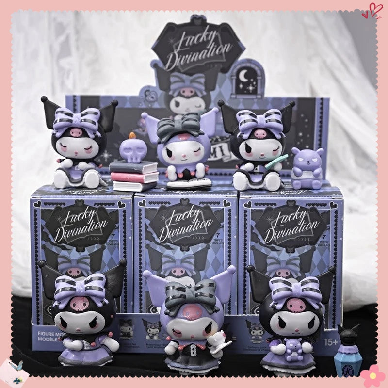 Hot selling Kuromi Lucky Occupy Series Blind Box Handmade Trendy Doll Desktop Car Cake Decoration Festival Ornament 2025