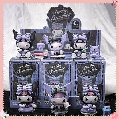Hot selling Kuromi Lucky Occupy Series Blind Box Handmade Trendy Doll Desktop Car Cake Decoration Festival Ornament 2025