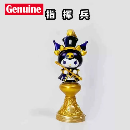 Sanrio Kuromi Chess Series Blind Box Kuromi Guess Bag Action Figure Mystery Surprise Box Anime Figure Decor Children Gift Toys