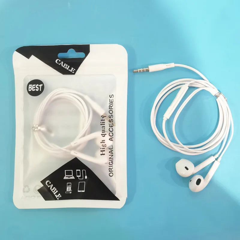 Cat Paw Earbuds Stereo 3.5mm In-Ear Headphones with Mic Earpiece Fashion Sports Wired Headset for Smartphone MP3 iPad PC Music