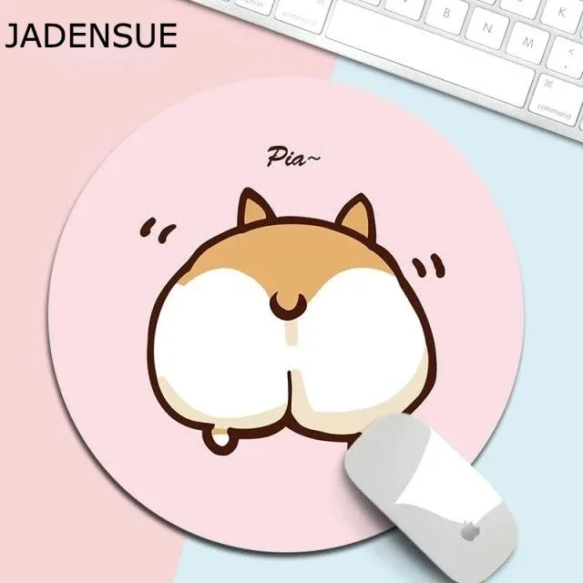 20x20cm Mouse pad small girl cartoon cute cartoon creative wristband thickened computer desk mat gaming desk kawaii mouse pad