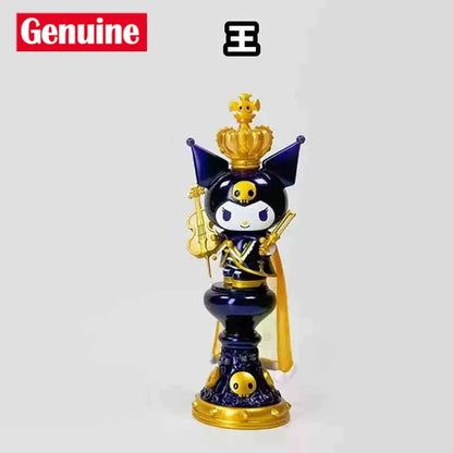 Sanrio Kuromi Chess Series Blind Box Kuromi Guess Bag Action Figure Mystery Surprise Box Anime Figure Decor Children Gift Toys