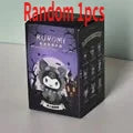 Bandai Sanrio Kuromi Werewolf kill Series Action Figure Dolls Anime Figures Surprise Bag Cute Model Fans Collection Blind Box