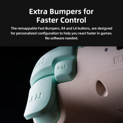 8BitDo - New Ultimate 2C Wired Gaming Controller and Triggers for PC, Windows 10, 11, Raspberry Pi   with Hall Effect Joysticks