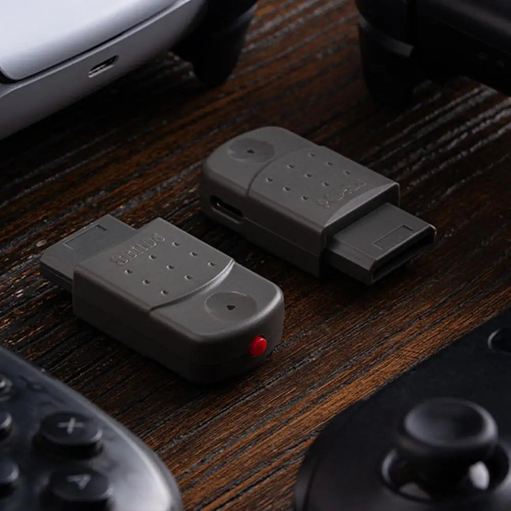8BitDo Bluetooth Retro Receiver For Saturn (Saturn Game Console) Windows 10/11 Bluetooth /USB Connection Wireless Adapter