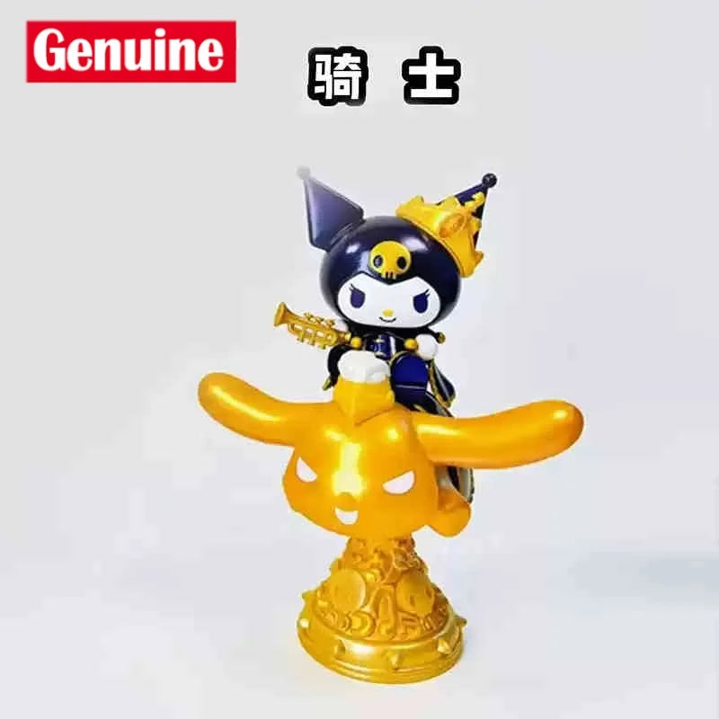 Sanrio Kuromi Chess Series Blind Box Kuromi Guess Bag Action Figure Mystery Surprise Box Anime Figure Decor Children Gift Toys