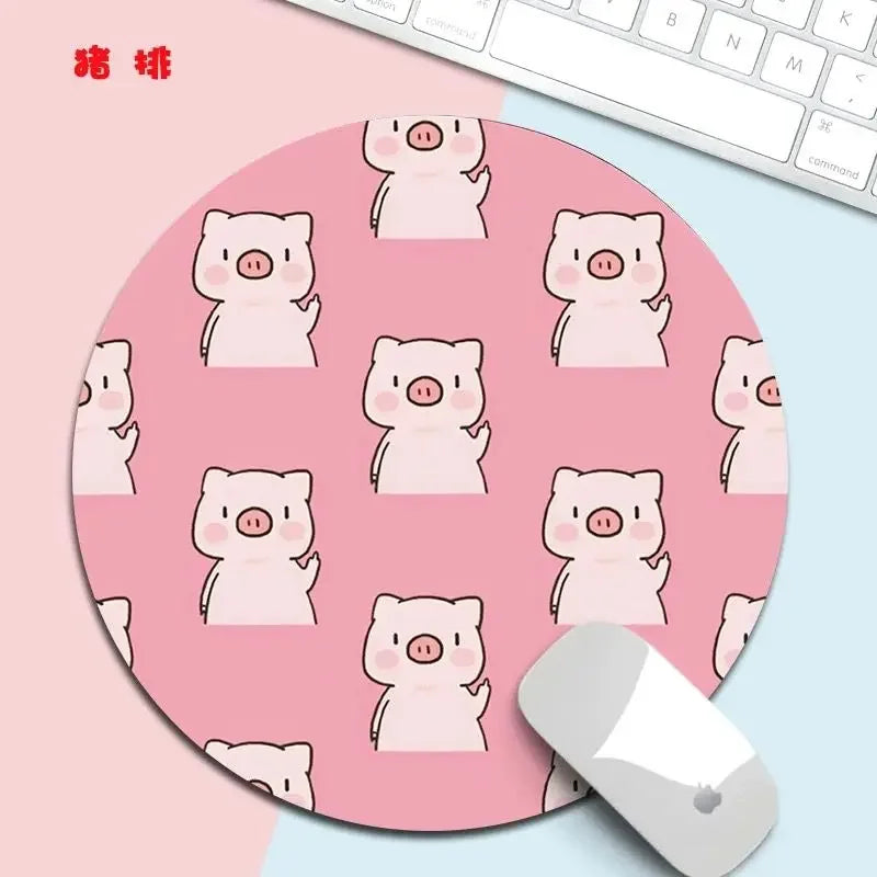 20x20cm Mouse pad small girl cartoon cute cartoon creative wristband thickened computer desk mat gaming desk kawaii mouse pad