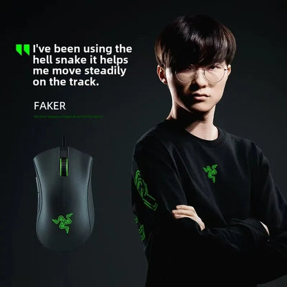Razer Purgatory Viper Standard Edition 6400DPI Wired Gaming Mouse Brand Merchandise Birthday Gift Graduation Gift Wholesale