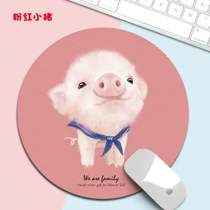 20x20cm Mouse pad small girl cartoon cute cartoon creative wristband thickened computer desk mat gaming desk kawaii mouse pad