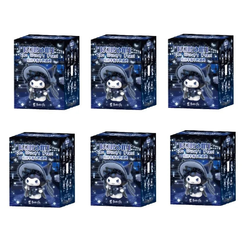MINISO 4cm Mini Kuromi My Melody Blind Box Cartoon Character Figures Dolls Surprise Bag Cute Model Collection Toy Christmas Gift