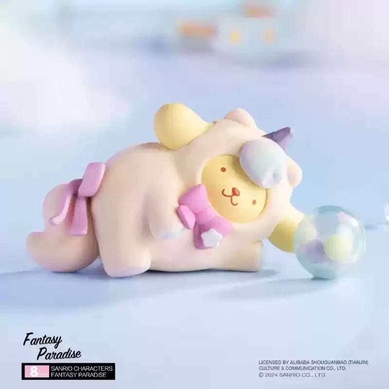 MINISO Sanrio Characters Fantasy Paradise Blind Box My Melody Kuromi Tabletop Decoration Children's Toy Birthday Gift Trendy