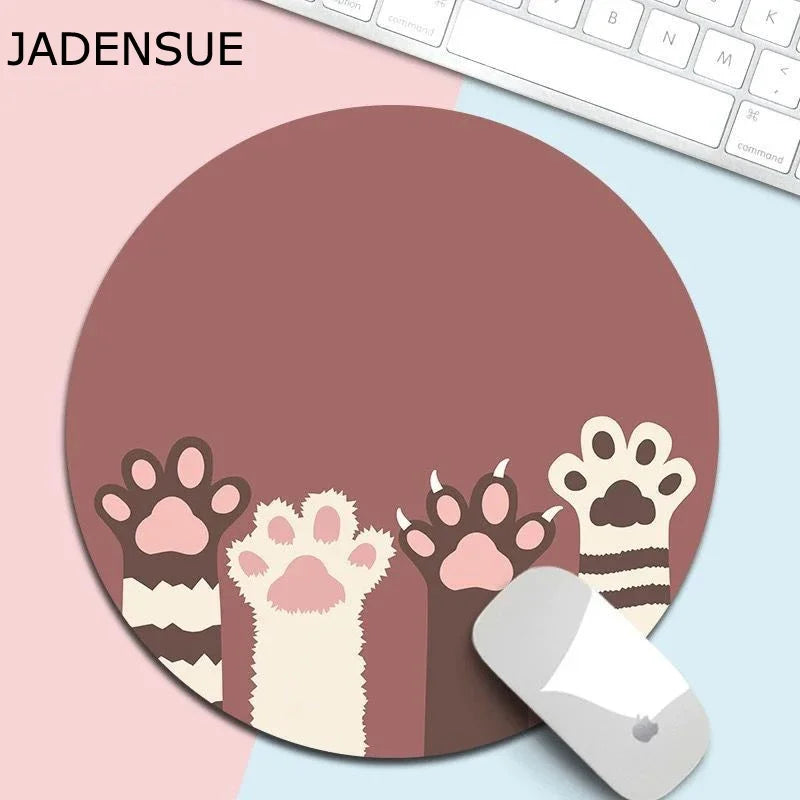 20x20cm Mouse pad small girl cartoon cute cartoon creative wristband thickened computer desk mat gaming desk kawaii mouse pad