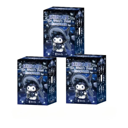 The New Sanrio Kuromi Witch Festival Serie Blind Box Set Of Fashion Play Hand Action Doll Girl Tabletop Decoration Children Gift
