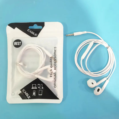 Cat Paw Earbuds Stereo 3.5mm In-Ear Headphones with Mic Earpiece Fashion Sports Wired Headset for Smartphone MP3 iPad PC Music