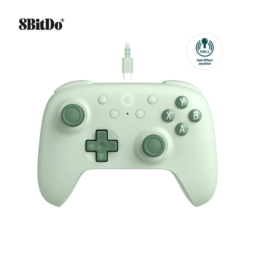 8BitDo - New Ultimate 2C Wired Gaming Controller and Triggers for PC, Windows 10, 11, Raspberry Pi   with Hall Effect Joysticks