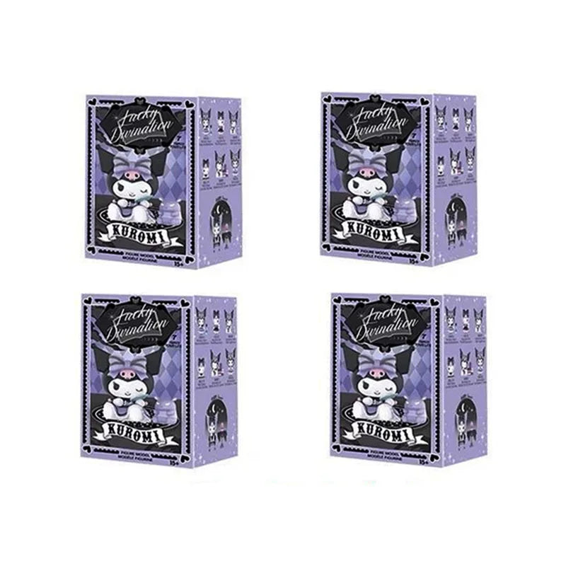 Hot selling Kuromi Lucky Occupy Series Blind Box Handmade Trendy Doll Desktop Car Cake Decoration Festival Ornament 2025