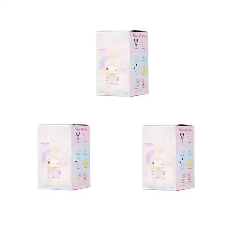 MINISO Sanrio Characters Fantasy Paradise Blind Box My Melody Kuromi Tabletop Decoration Children's Toy Birthday Gift Trendy