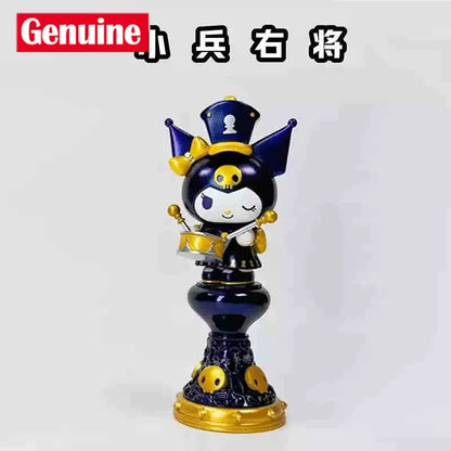 Sanrio Kuromi Chess Series Blind Box Kuromi Guess Bag Action Figure Mystery Surprise Box Anime Figure Decor Children Gift Toys